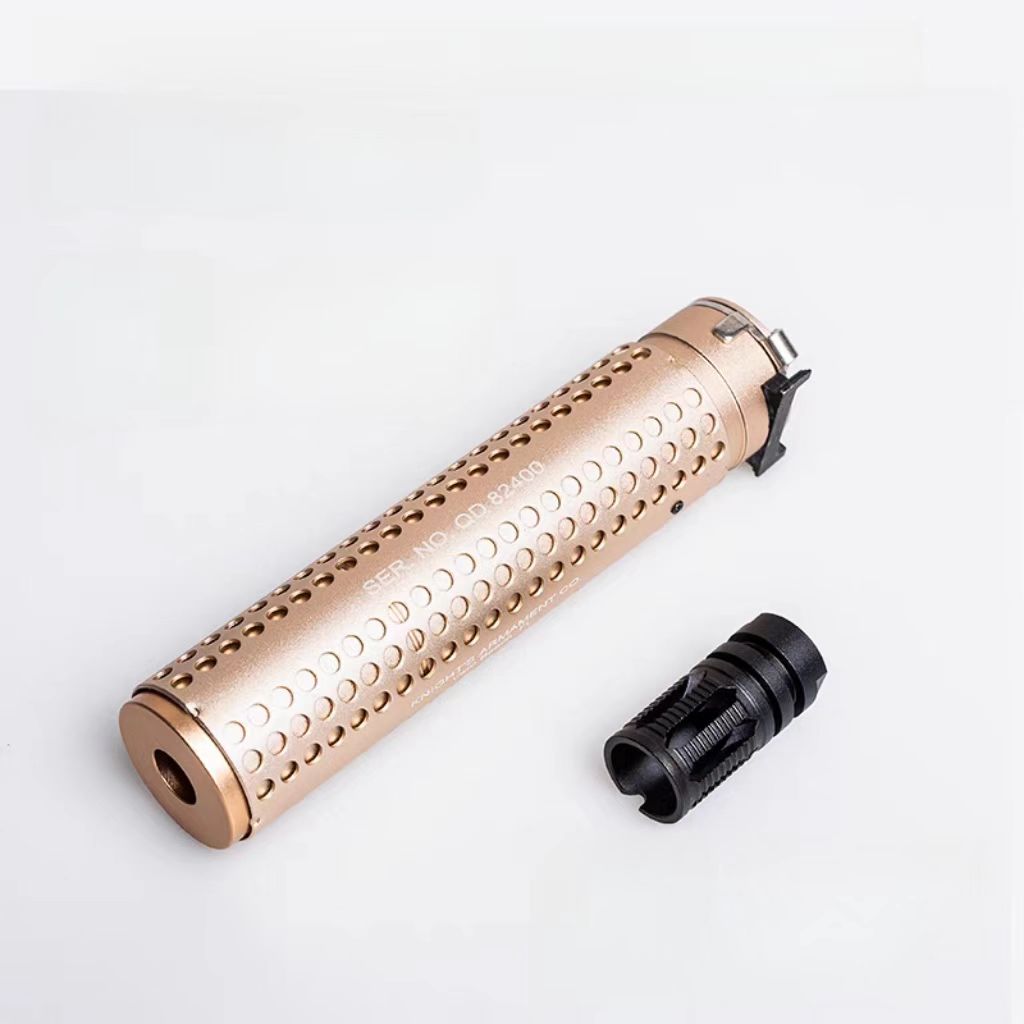 14mm CCW Interface Quick Release M4QD Honeycomb Metal Silencer