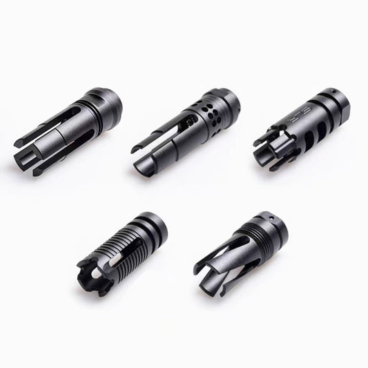 14mm CCW Threaded Metal Flash Hider Fire Caps