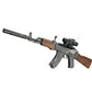 Electric Plastic AK 47 Gel Blaster With Scope
