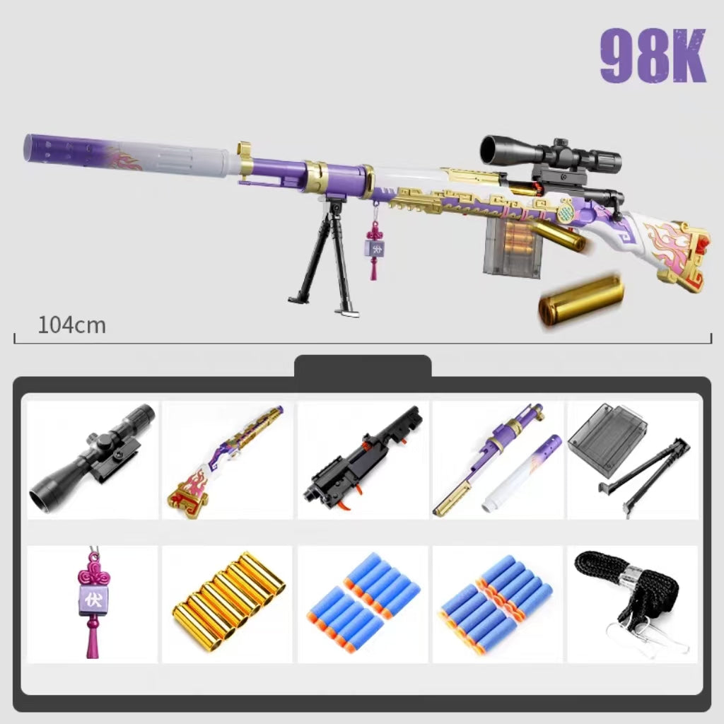 Demon Wars Kar98k sniper rifle nerf gun