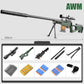 Simulation AWM Nerf Blaster sniper rifle