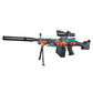 Colorful m249 machine gun gel blaster