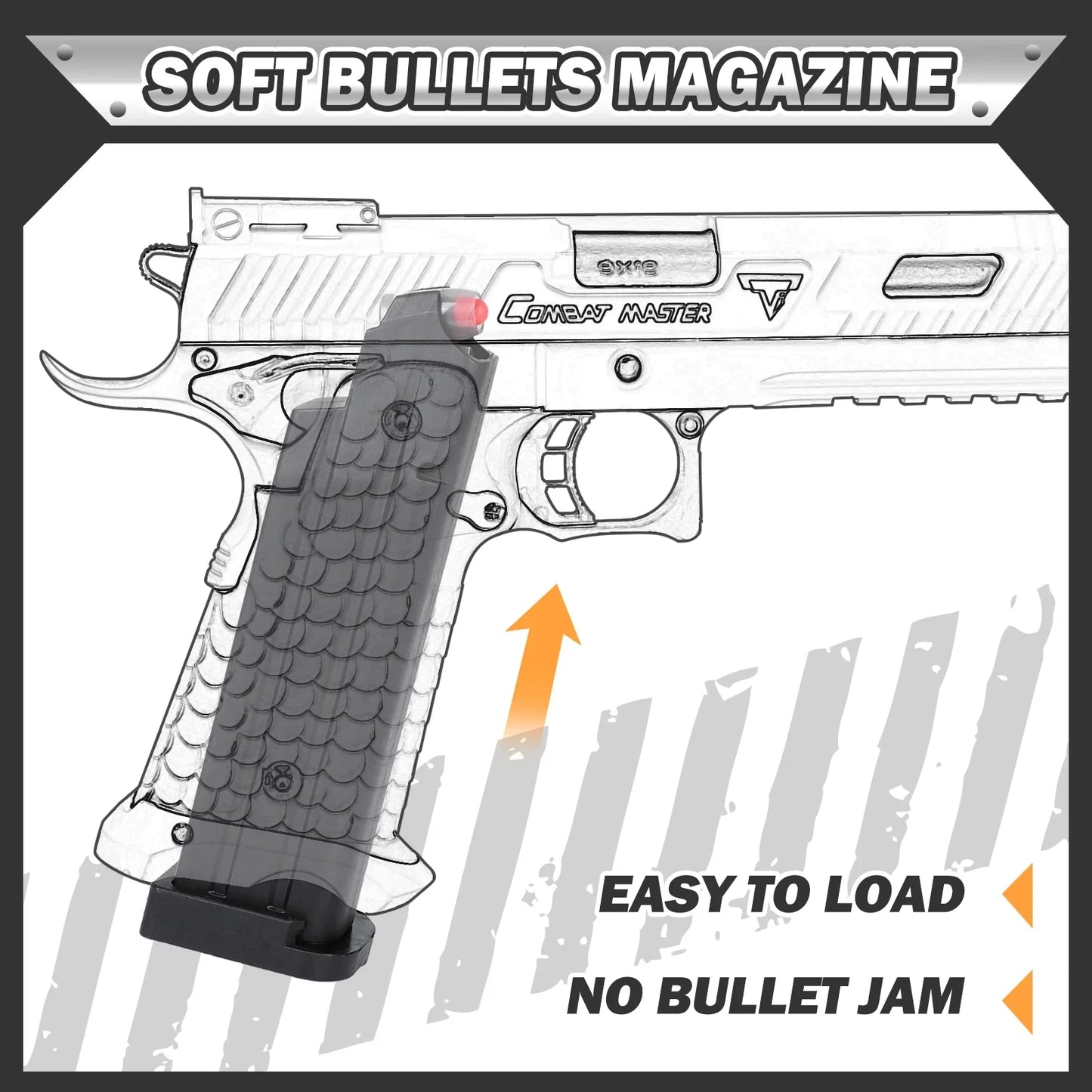 Gun Magazines For 2011 Combat Master Toy Pistols