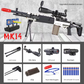 MK14 Black With 32x Scope Nerf Sniper