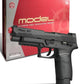 black realistic p320-m17 pistol gel blaster