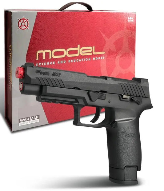 black realistic p320-m17 pistol gel blaster