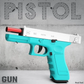 Automatic Shell Ejection Nerf Glock 18 Pistol