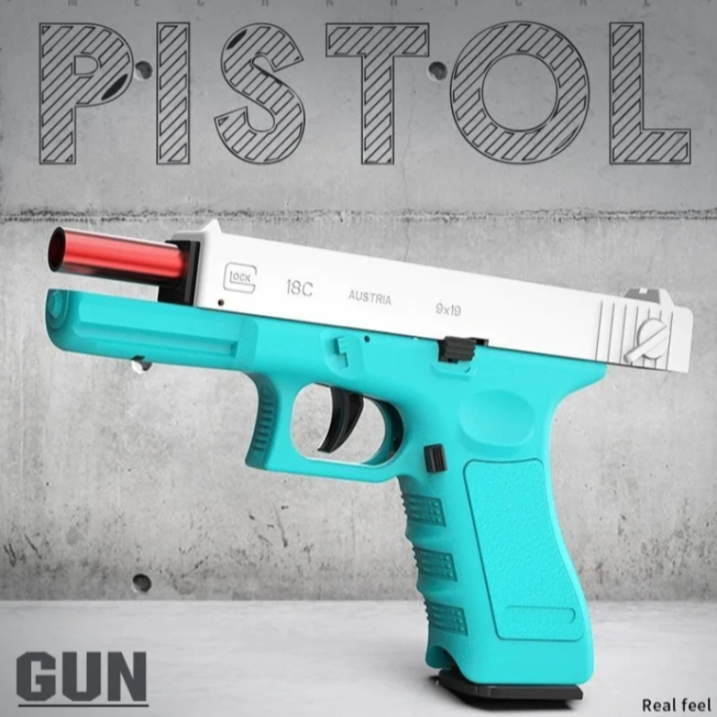 Automatic Shell Ejection Nerf Glock 18 Pistol