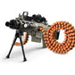 Fully automatic belt-fed Gatling rifle nerf gun