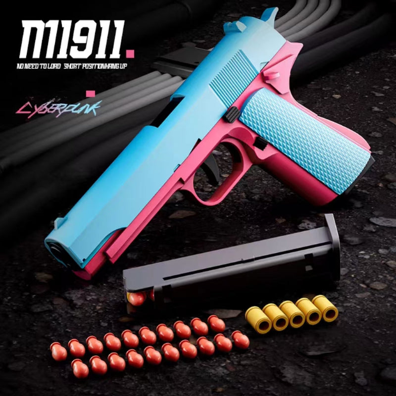Ejection M1911 Blaster Semi Automatic Nerf Pistol