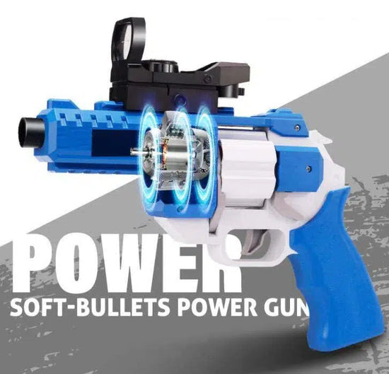 Rapid Flywheel 357 Revolver Foam Dart Blaster