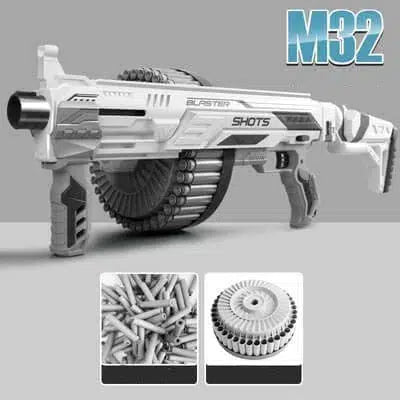 Fire Bull M32 Machine Gun Nerf Gun