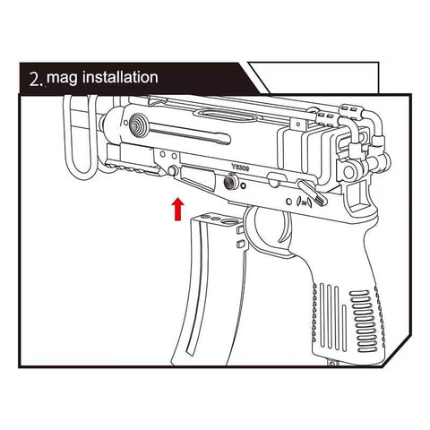 Gel Fight VZ.61 Scorpion Gel Blaster