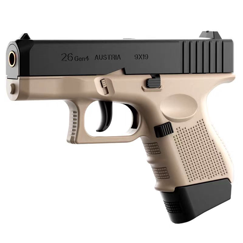 Glock 26 Semi Auto Blowback Plastic Nerf Pistol