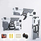 LifeCard Alloy Folding Nerf Pistol Toy Gun