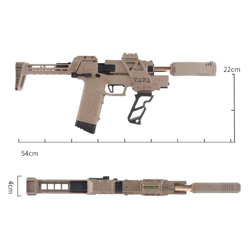 Lizzie Gecko 3.0 Tactical Nerf Pistol Toys