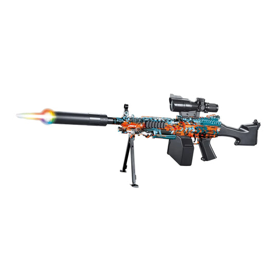 Colorful m249 machine gun gel blaster