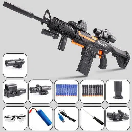 Electric Automatic HK416 Foam Dart Blaster