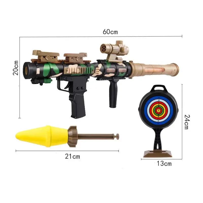 RPG Rocket Launcher Nerf Gun Toy Gun