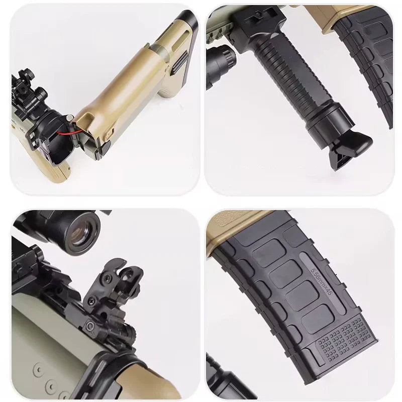 semi automatic scar assault rifle gel blaster