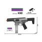 Automatic Zius BK-2S rifle gun nerf guns