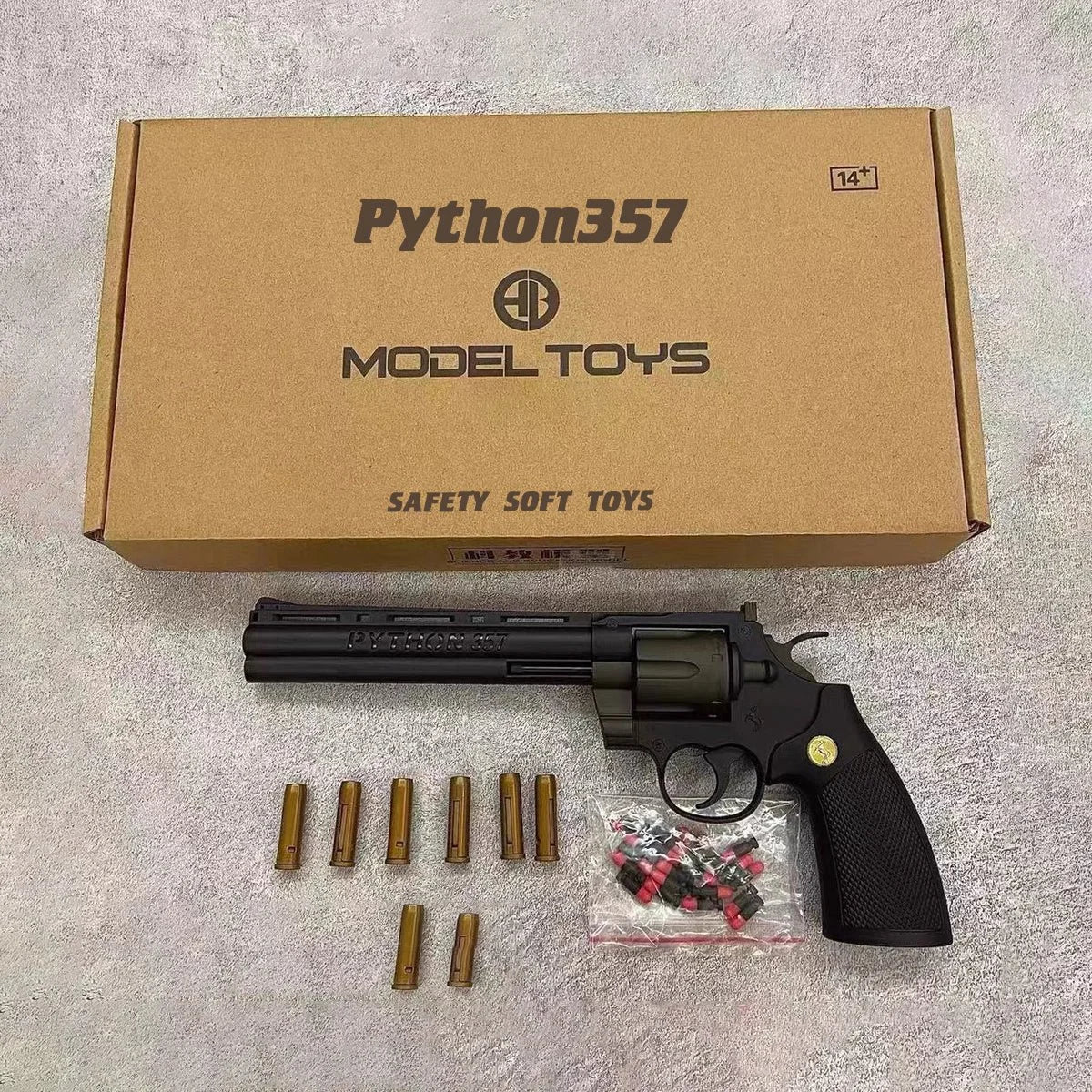 Colt Python 357 Plus Nerf Revolver – RNGCA