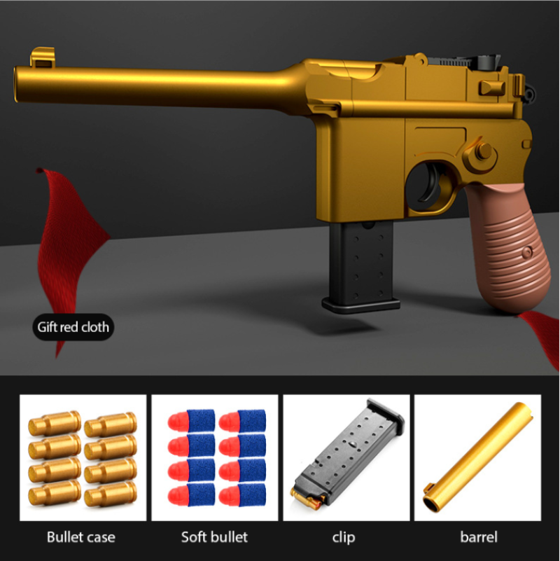 Mauser M1932 Nerf Handgun Shell Ejecting