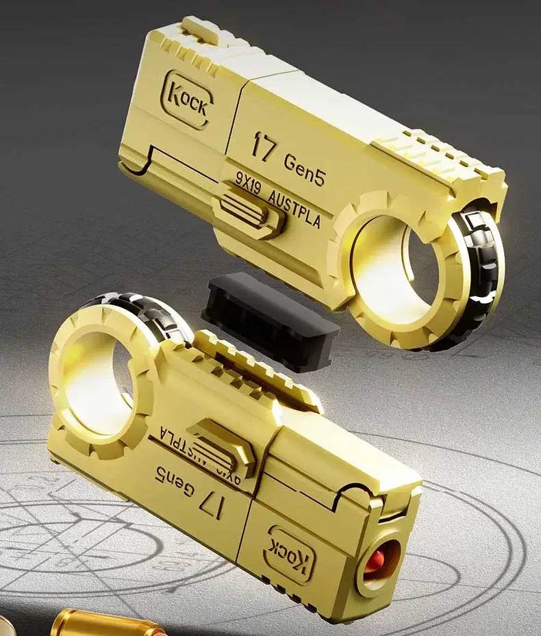 fidget toy kock17 mini ring toy gun