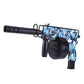 Electric Uzi SMG Orbeez Gun With Drum Magazine